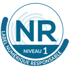 Logo Numérique Responsable Niveau 1